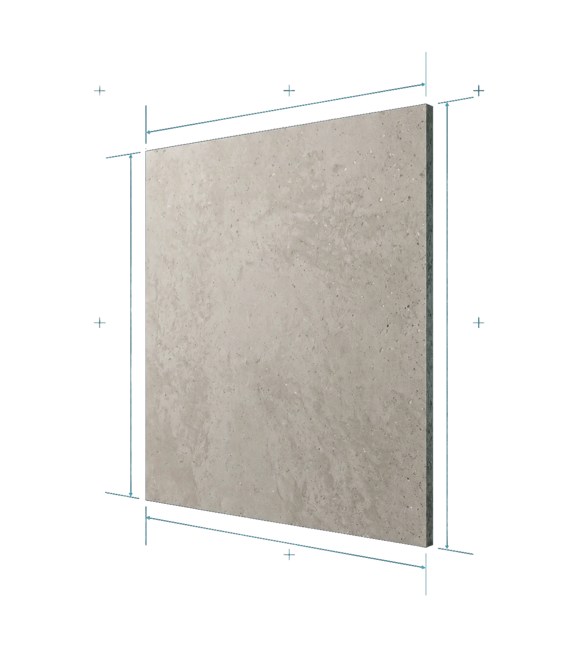 Cement particle board for architectural and construction applications