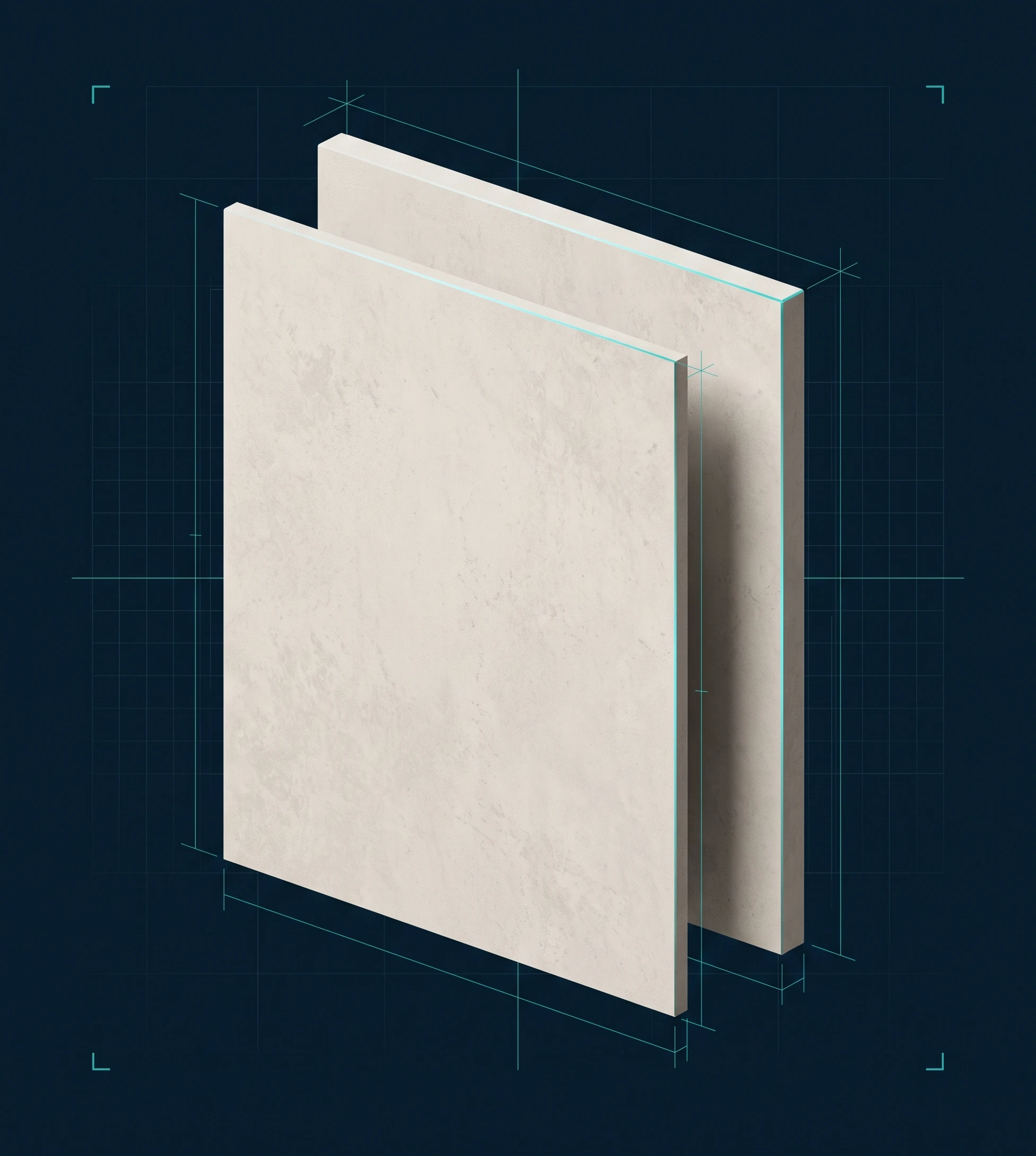 Fiber cement boards for architectural facade and cladding applications