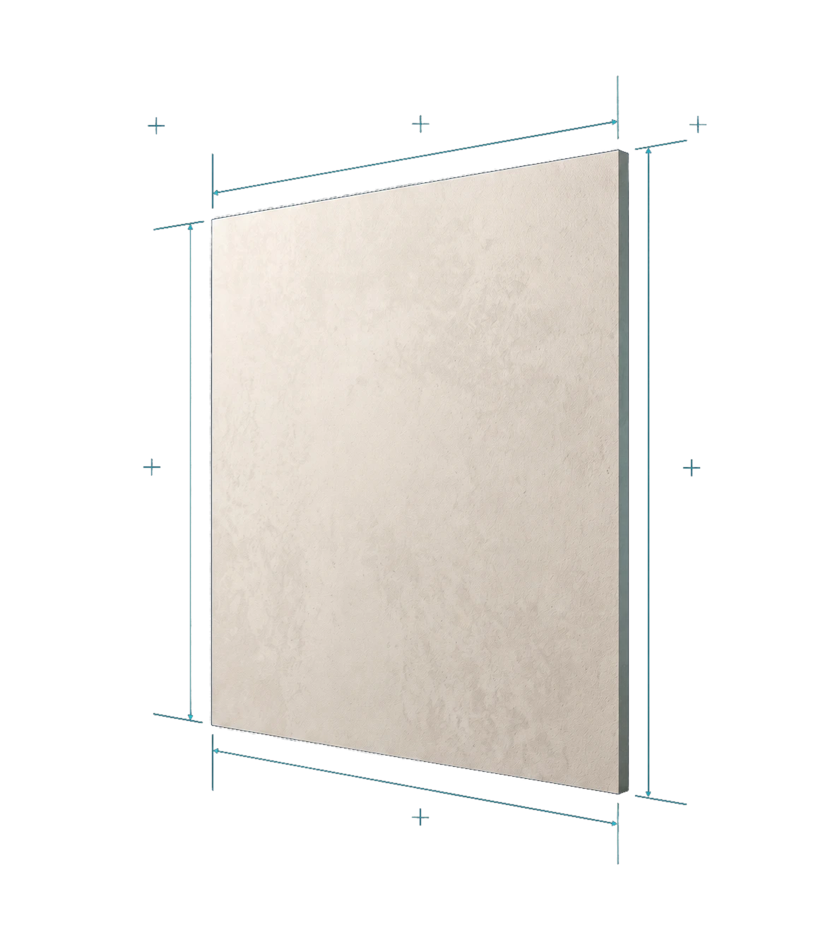 Fiber cement board for architectural facade and cladding applications