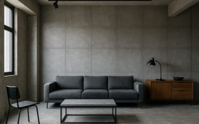Designing Industrial-Style Interiors with Cement Particle Boards: Minimalism Meets Performance