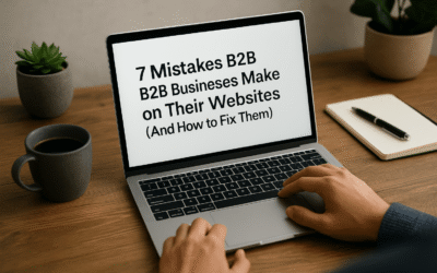 7 Mistakes B2B Businesses Make on Their Websites (And How to Fix Them)