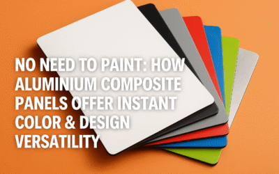 No Need to Paint: How Aluminium Composite Panels Offer Instant Color & Design Versatility