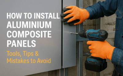 How to Install Aluminium Composite Panels: Tools, Tips & Mistakes to Avoid
