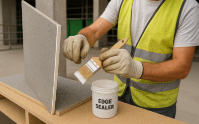 Fiber Cement Board Edge Sealing: Why It Matters & Best Methods