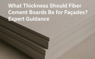 What Thickness Should Fiber Cement Boards Be for Façades? Expert Guidance