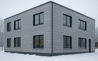 Fiber Cement Board for Facades in the Baltic Region: Performance in Moisture, Frost, and Wind Loads