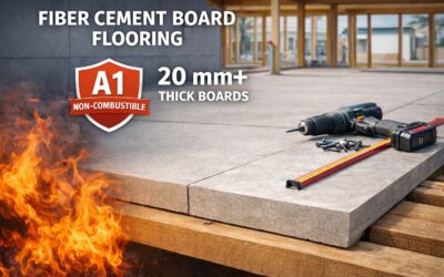 Why Fiber Cement Boards Are Ideal for Flooring in Prefabricated Buildings