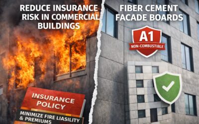 How Fiber Cement Boards Help Reduce Insurance Risk in Commercial Buildings