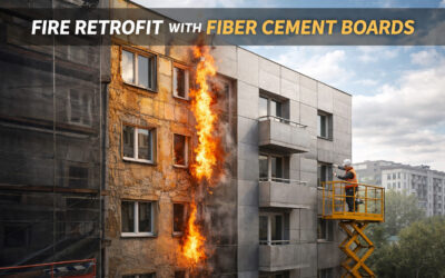 Fiber Cement Boards in Retrofit Fire Upgrades of Existing Buildings