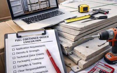 How to Evaluate Fiber Cement Boards Before Ordering a Full Container