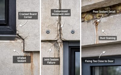 Interface Failures: Fiber Cement Boards at Windows, Doors, and Movement Joints