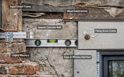 Retrofit Constraints: Using Fiber Cement Boards on Non-Standard Existing Substructures