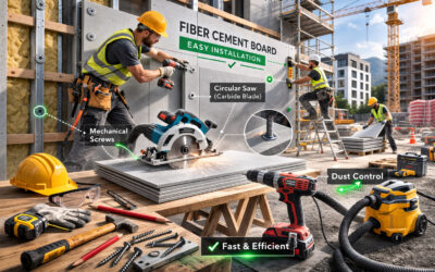 Does Fiber Cement Board Require Special Tools to Install?