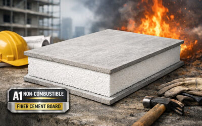 Why Fiber Cement Boards Make SIP Panels Safer in Fire