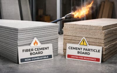 Fiber Cement Board vs Cement Particle Board: Which Is the Safer Choice for Fire-Conscious Projects?