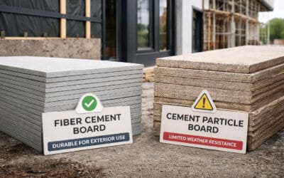 Fiber Cement Board vs Cement Particle Board: Which Performs Better in Exterior Applications?