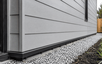 How to Detail Fiber Cement Boards at the Base of External Walls