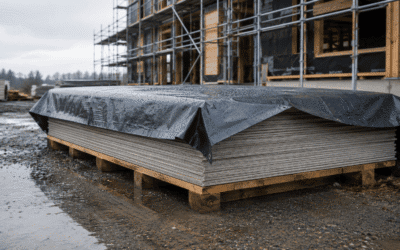 How to Protect Fiber Cement Boards from Rain Before Installation